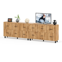 Два комода-тумбы с ящиками и на ножках РВК 127-1504