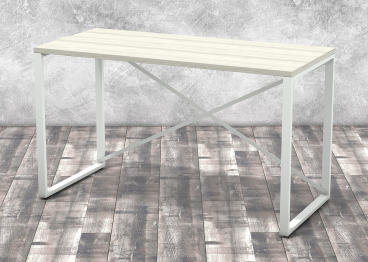 Стол письменный Айсберг Лофт 01 Белый