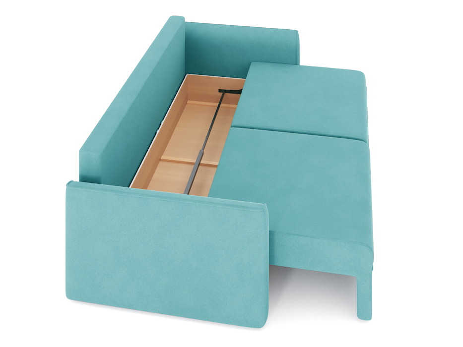 Диваны еврокнижки, Диван-кровать еврокнижка пантограф Эрдинг, велюр