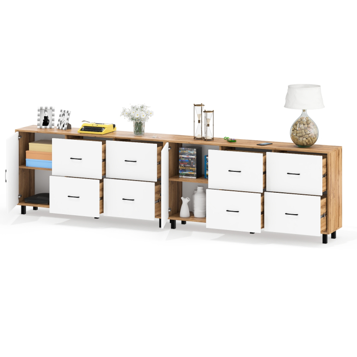 ТВ-тумбы, Два больших комода РВК 125-1704 ящики и дверка