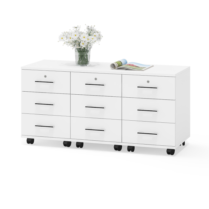 Детские тумбы, Три выкатных тумбы МД 3-02