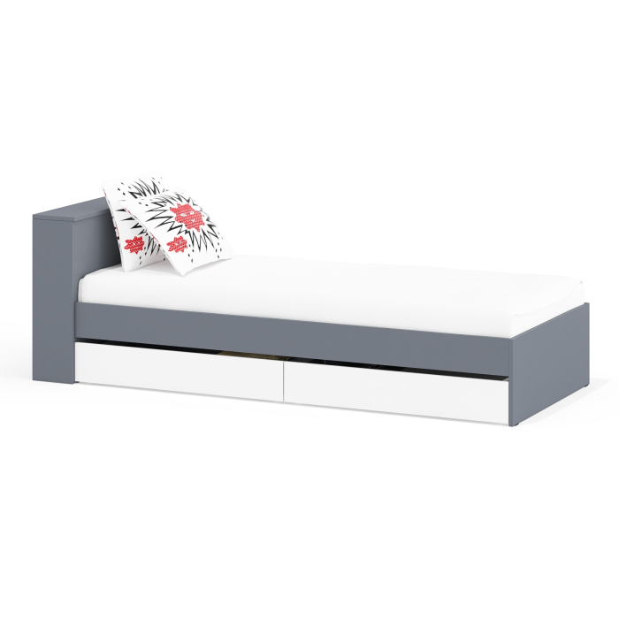 Кровати 90 см, Кровать с ящиками Ксения 900 односпальная