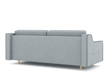 Диван-кровать еврокнижка-пантограф Оникс, велюр