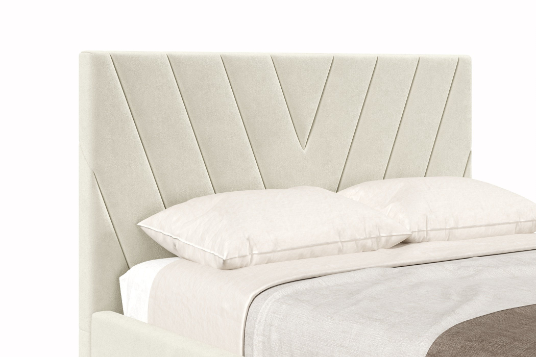 Мягкая кровать, Кровать Палермо 1400, велюр