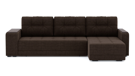 Диван-кровать угловой Милан ПБ еврокнижка, рогожка