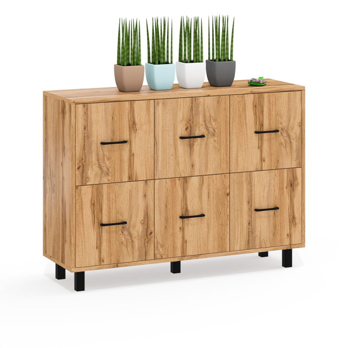 Комоды, Комод 6-ть ящиков РВК 127-1204