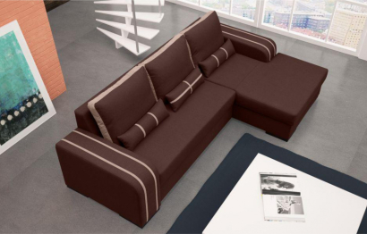 Диван Океан раскладной 283 см в базовых тканях