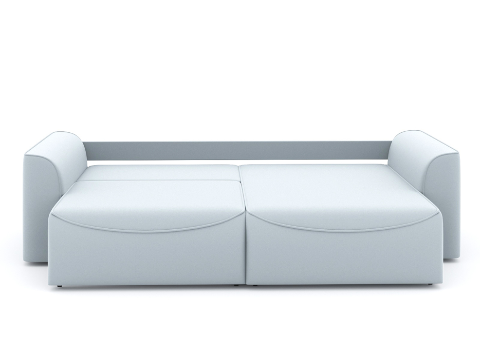 Диваны угловые в гостиную, Диван-кровать угловой Рафаэль еврокнижка НПБ, велюр