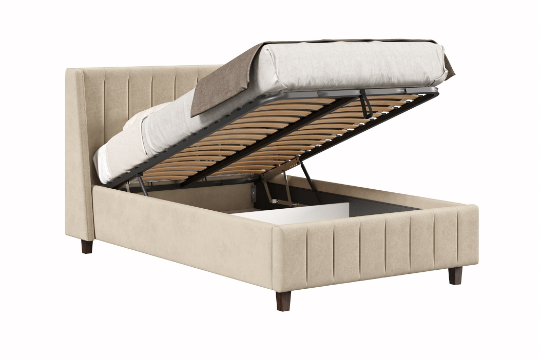 Мягкая кровать, Кровать Милана 1200 с подъёмным механизмом