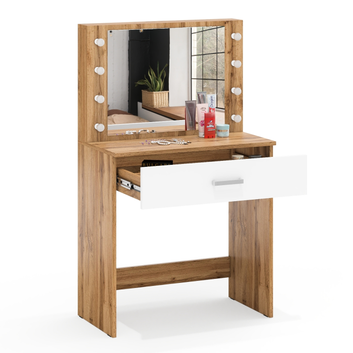 С зеркалом, Столик косметический с подсветкой СТ-4