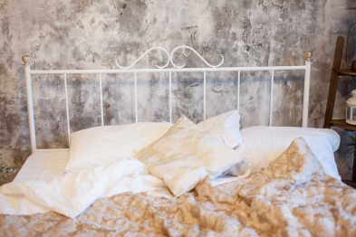 Кованая кровать Оливия 1.8 с одной спинкой