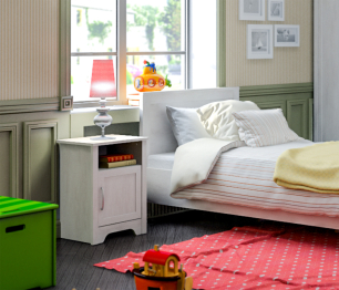 Тумба прикроватная Прованс СБ-2564/1