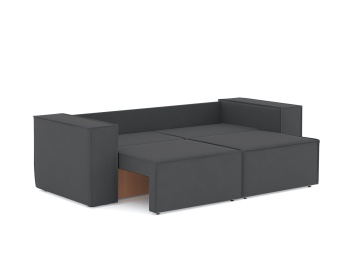 Диван-кровать Лофт еврокнижка-трансформер, велюр