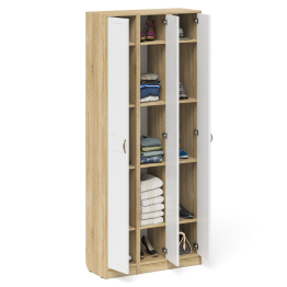 Три пенала в прихожую П-6 МДФ фрезеровка прованс