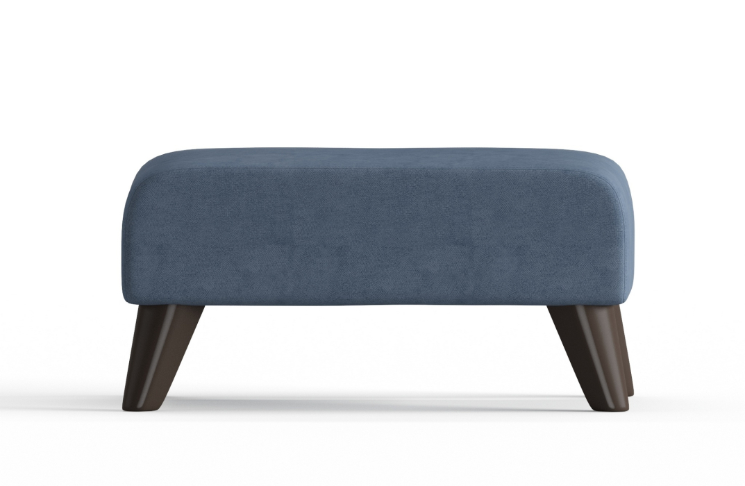 Пуф в прихожую, Пуф Барон на ножках, велюр