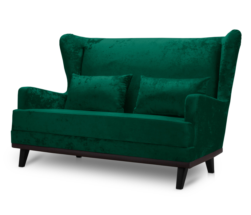 Дизайнерские диваны для гостиной, Диван прямой нераскладной Ритм, плюш