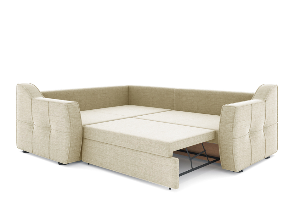 Диваны угловые в гостиную, Диван-кровать угловой Френсис дельфин, рогожка