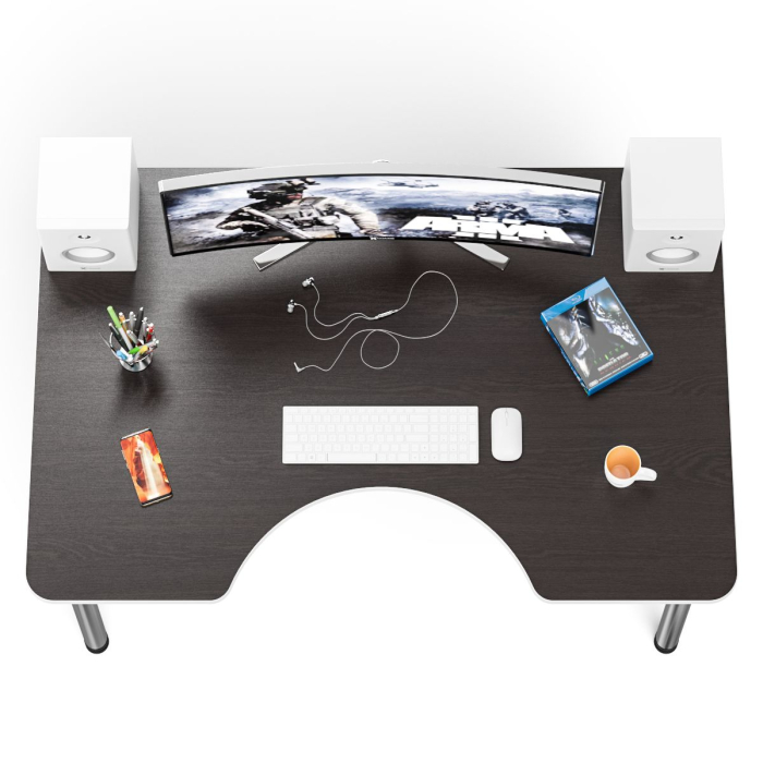 Прямые компьютерные столы, Игровой компьютерный стол С-МД-СК2-1360-900