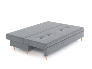 Диван-кровать Белфаст без подлоктоников еврокнижка, рогожка