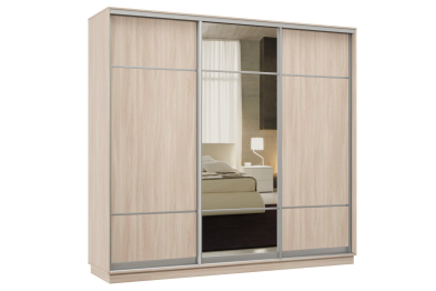 Шкаф-купе Премьер Лайт 58 (08;11;08) трехдверный