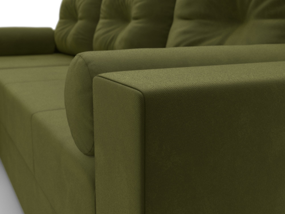 Диваны угловые в гостиную, Диван угловой Верона Лайт левый угол, микровельвет