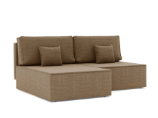 Диваны угловые в гостиную, Диван-кровать угловой еврокнижка Блюм Некст, рогожка Люкс