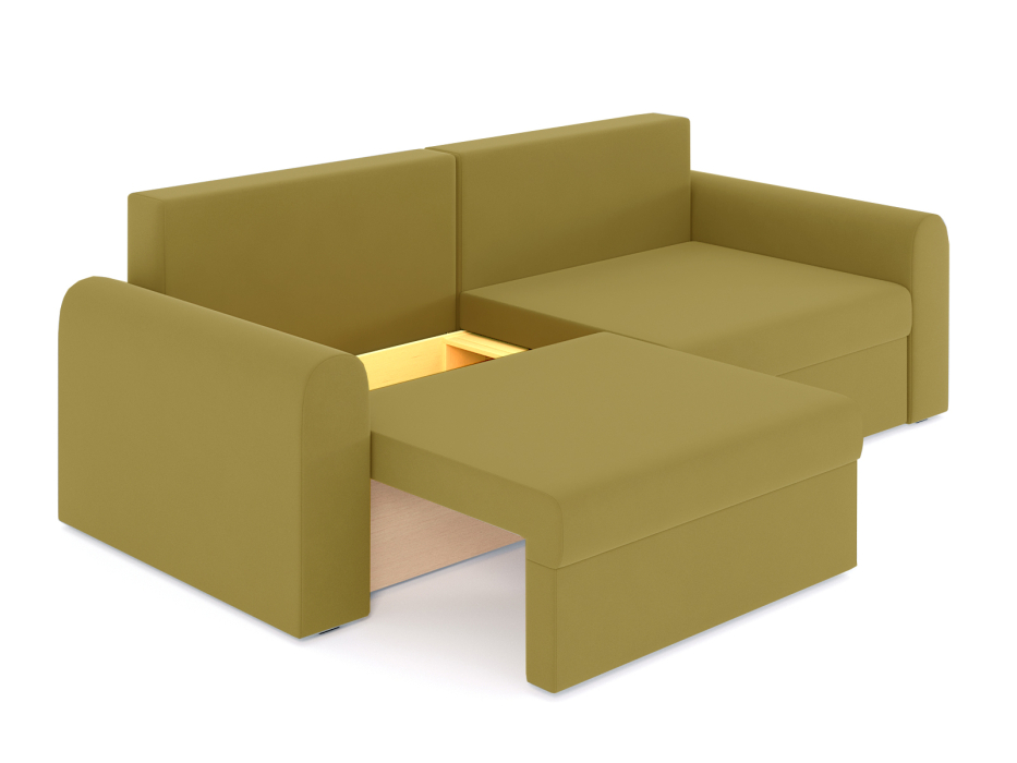 Диваны еврокнижки, Диван-кровать еврокнижка-трансформер Мэдисон, велюр