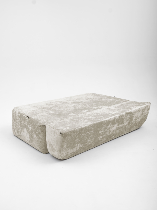 Дизайнерские диваны для гостиной, Бескаркасный диван Бабл, плюше 