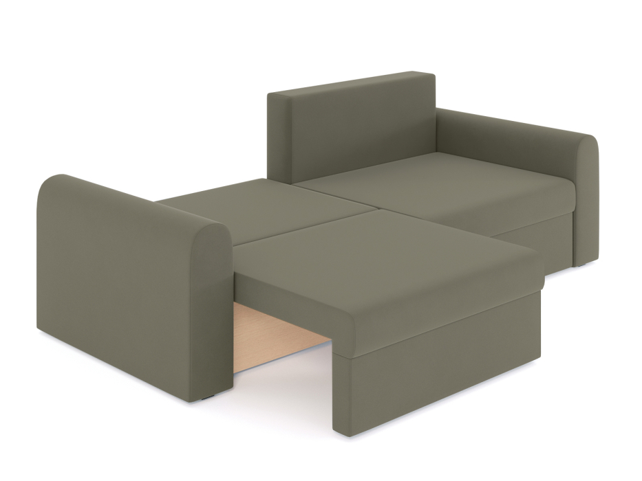 Диваны еврокнижки, Диван-кровать еврокнижка-трансформер Мэдисон, велюр