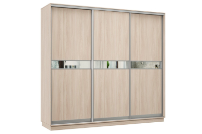 Шкаф-купе Премьер 64 (14;14;14) трёхдверный
