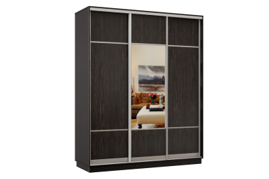 Шкаф-купе Премьер Лайт 36 (08;05;08) трехдверный