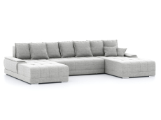 Диваны еврокнижки, Диван-кровать П-образный Нордвикс, рогожка Люкс