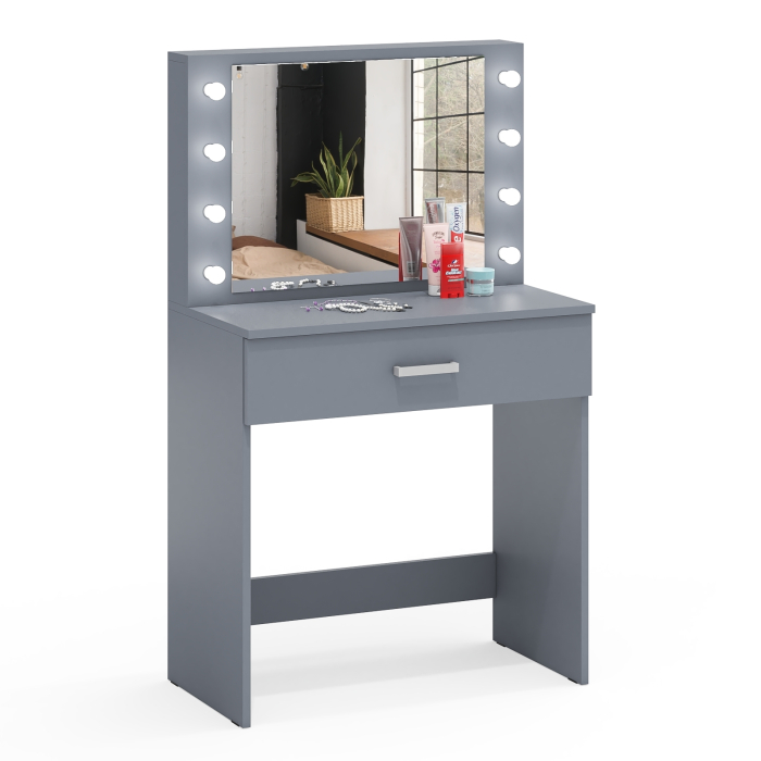 С зеркалом, Столик косметический с подсветкой СТ-4