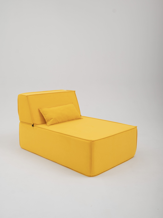 Кресло для отдыха, Бескаркасна оттоманка Клайд,велюр