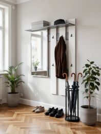 Вешалка с зеркалом Лира