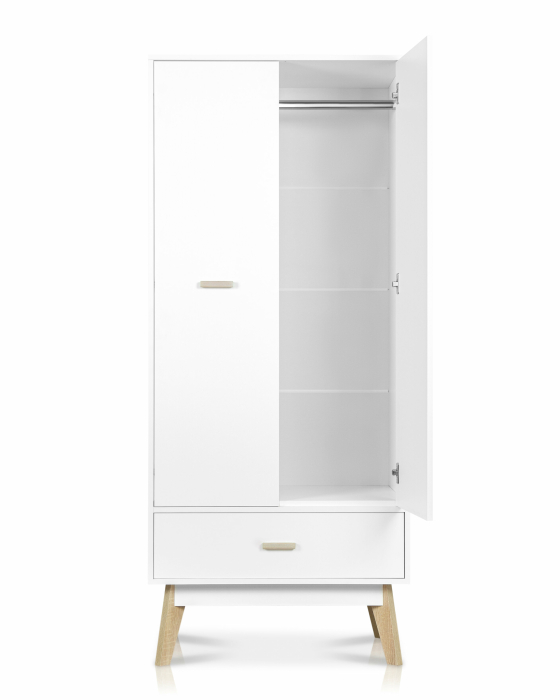 Шкафы двухстворчатые, Шкаф для одежды Радиорама 2113 185х80х50 см