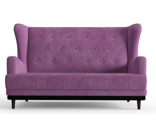 Диван прямой Барон Люкс, Велюр