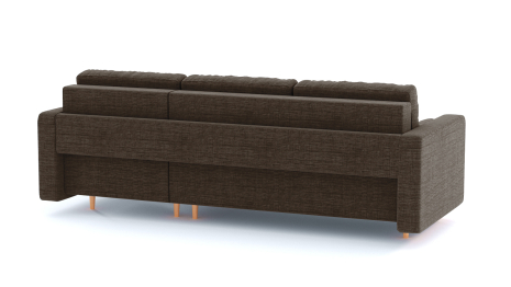 Диван-кровать угловой еврокнижка-пантограф Белфаст, рогожка