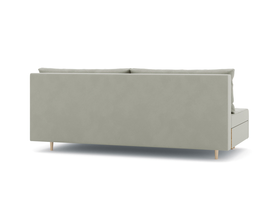 Диваны еврокнижки, Диван-кровать Милли без подлокотников, велюр