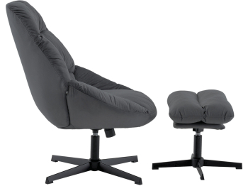 Кресло STOOL GROUP Оррелл с оттоманкой