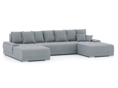 Диваны еврокнижки, Диван-кровать П-образный Нордвикс, велюр