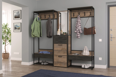 Оригинальная прихожая в стиле лофт Трувор № 245