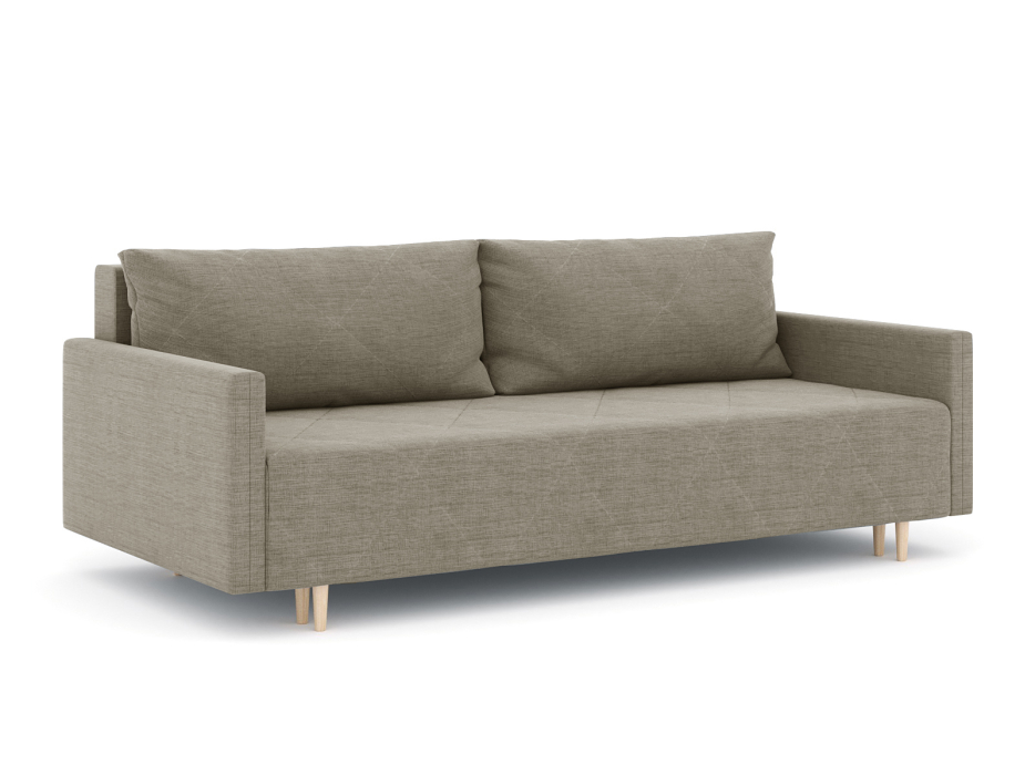 Диваны еврокнижки, Диван-кровать Милли с подлокотниками, рогожка Люкс