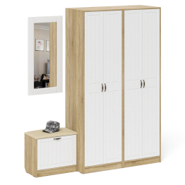 Прихожая П-6 компоновка № 8 МДФ фрезеровка прованс