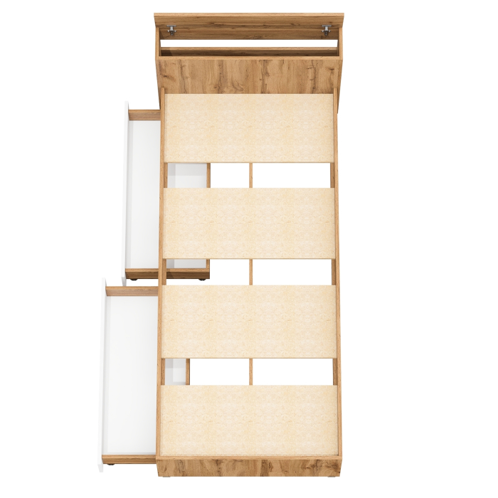 Кровати 90 см, Кровать с ящиками Ксения 900 односпальная