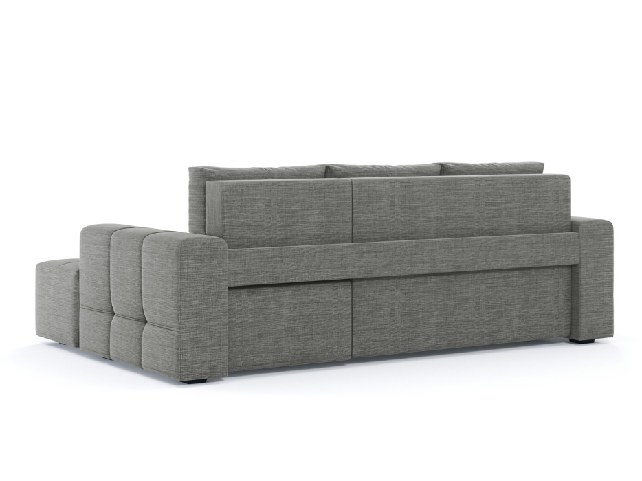 Диваны угловые в гостиную, Диван-кровать угловой Прадо, еврокнижка, рогожка Люкс