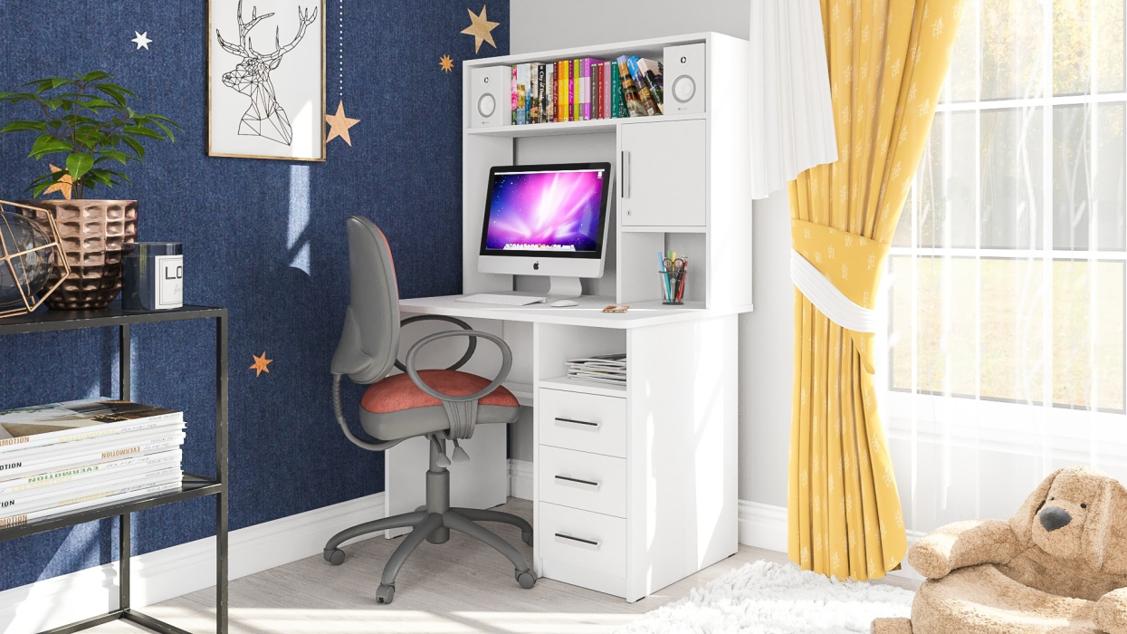 Прямые компьютерные столы, Стол компьютерный С-МД-СК9