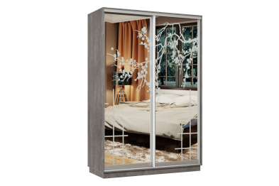 Шкаф-купе Премьер Лайт 01 П-3159 двухдверный