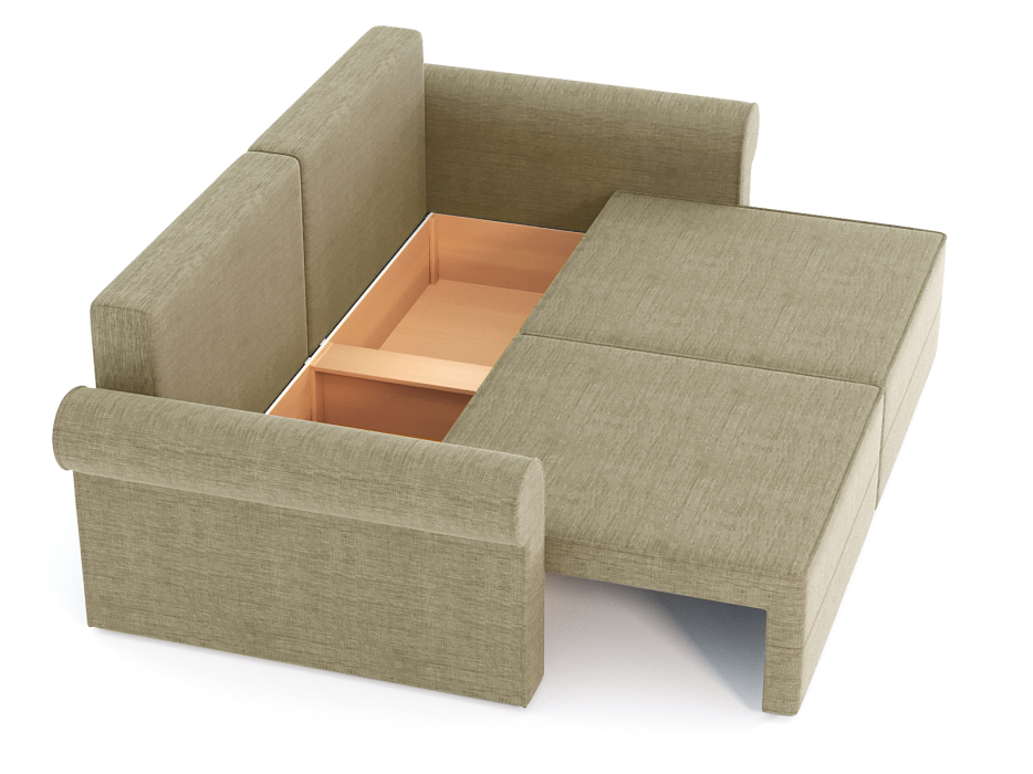 Диваны еврокнижки, Диван-кровать еврокнижка-трасформер Флоренция, рогожка