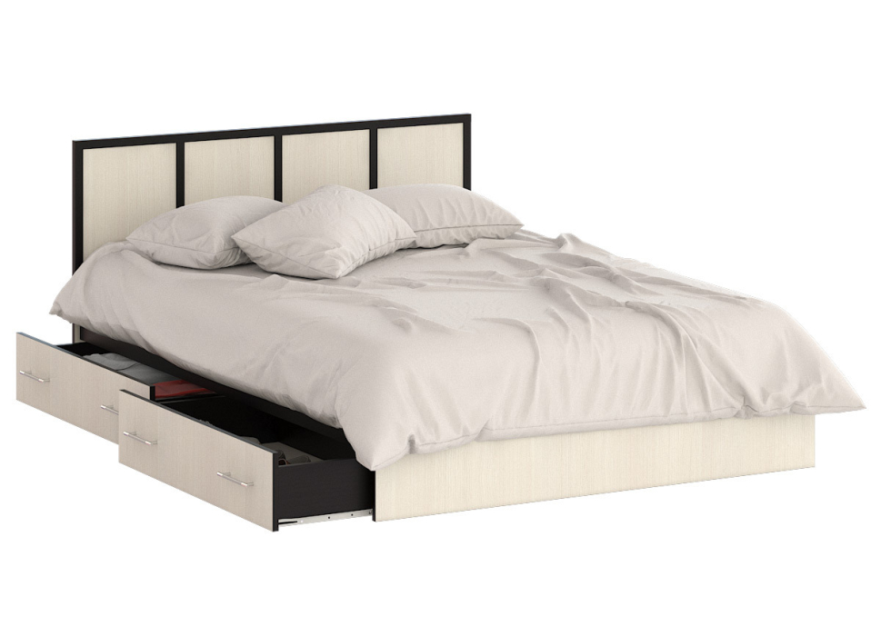 Кровати, Кровать с ящиками Сакура 1400